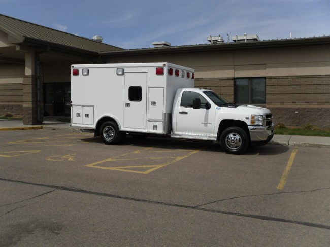 2012 GMC K3500 Type 1 4x4 Ambulance