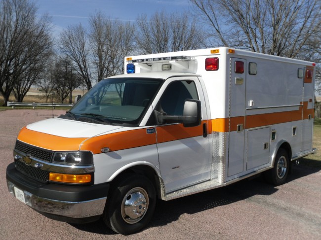 2012 Chevrolet G3500 Type 3 Ambulance