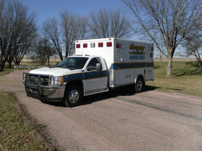2012 Chevrolet K3500 Type 1 4x4 Ambulance
