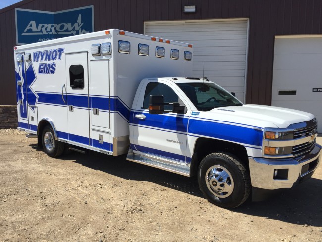 2015 Chevrolet K3500 Type 1 4x4 Ambulance